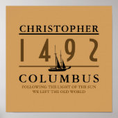 Columbus 1492 poster (Voorkant)