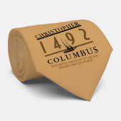 Columbus 1492 stropdas (Opgerold)