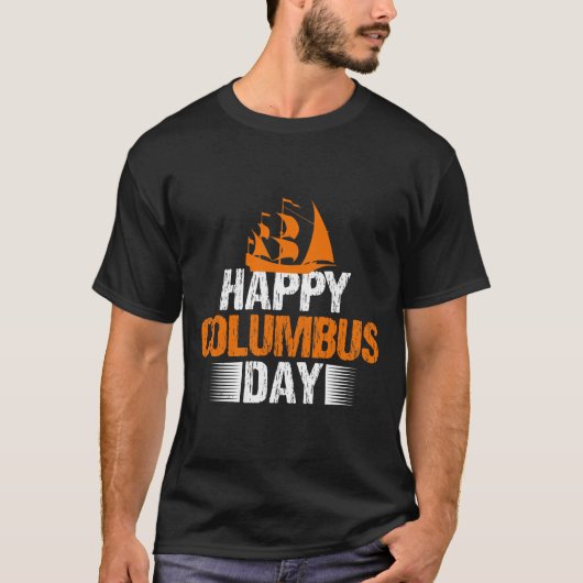 Columbus America 1492 T-shirt (Voorkant)