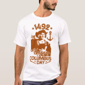 Columbus America 1492 T-shirt (Voorkant)