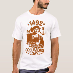 Columbus America 1492  T-shirt