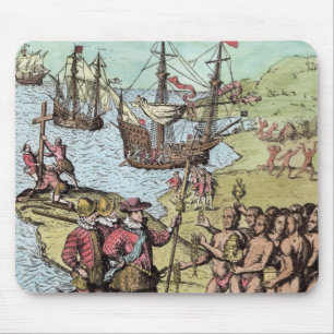 Columbus bij Hispaniola Muismat