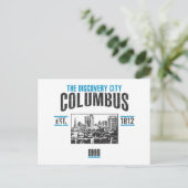 Columbus Briefkaart (Staand voorkant)