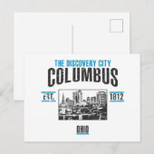 Columbus Briefkaart (Voorkant / Achterkant)