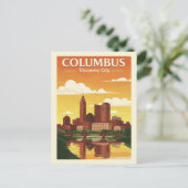  Columbus Briefkaart (Staand voorkant)
