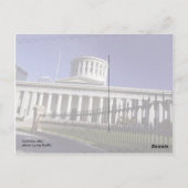 Columbus, briefkaart Ohio (Achterkant)
