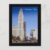 Columbus, briefkaart Ohio (Voorkant)