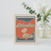 Columbus, Briefkaart Ohio - Briefkaart voor reizen (Staand voorkant)