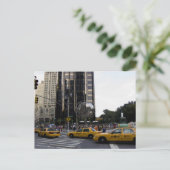 columbus circle briefkaart (Staand voorkant)