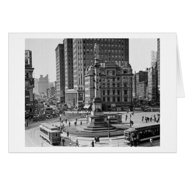 Columbus Circle  Glass Slide (Voorkant Horizontaal)