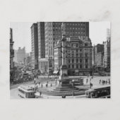 Columbus Circle  Glass Slide Briefkaart (Voorkant)
