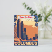 Columbus City Save The Date (Staand voorkant)