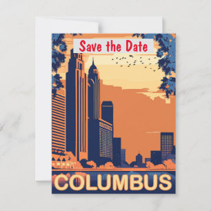 Columbus City Save The Date