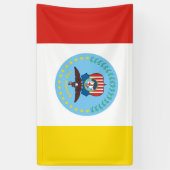 Columbus city vlag Ohio Verenigde Staten Verenigde Spandoek (Verticaal)