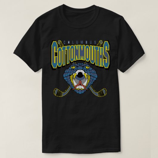 Columbus Cottonmouths Classic T Shirt (Design voorkant)