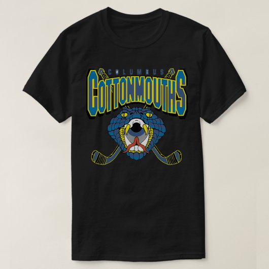 Columbus Cottonmouths T-shirt (Design voorkant)