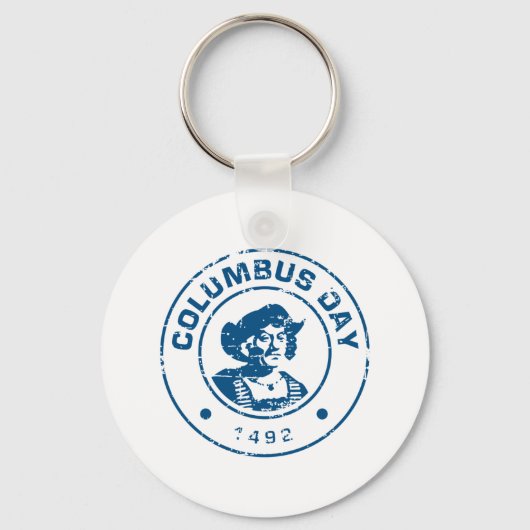 Columbus Dag 5 Sleutelhanger (Voorkant)