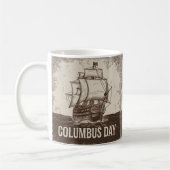 Columbus dag cadeau Idee Koffiemok (Links)