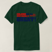 Columbus dag Columbus waren het geweldig T-shirt (Design voorkant)