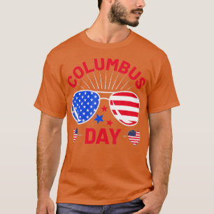Columbus Day Christopher Columbus Italiaans-Amerik T-shirt