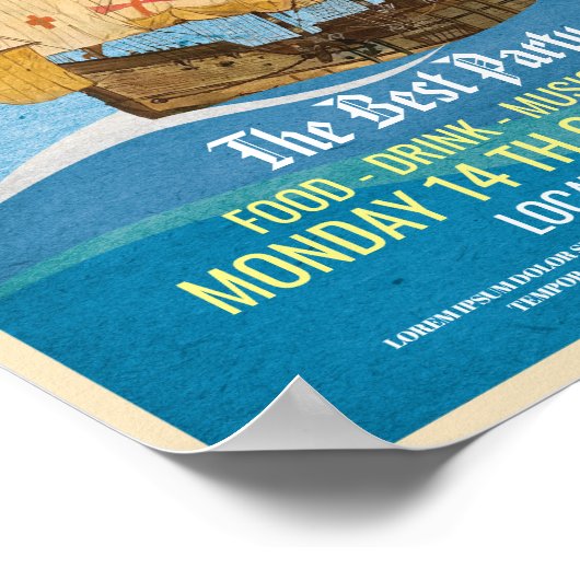 Columbus Day Flyer Poster (Hoek)