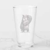 Columbus Day Goofy Gorilla Mok Glas (Achterkant)