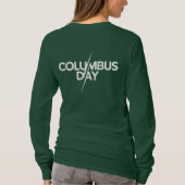 Columbus Day - Happy Columbus Day T-shirt (Achterkant)