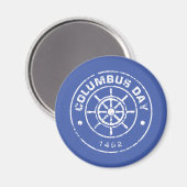 Columbus Day S Magneet (Voorkant / Achterkant)