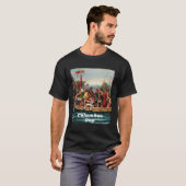 Columbus Day Ship T-shirt (Voorkant volledig)