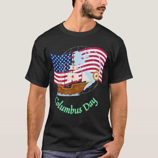 Columbus Day T-shirt (Voorkant)