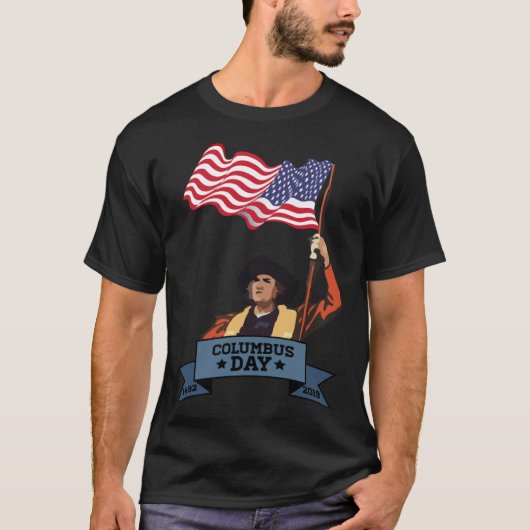 Columbus Day T-shirt (Voorkant)