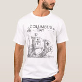 Columbus Day Tee T-shirt (Voorkant)