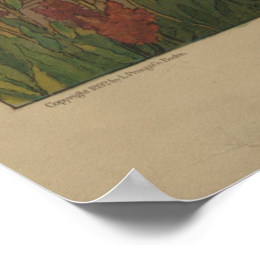 Columbus die in bezit is [1893] poster (Hoek)