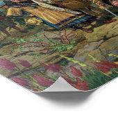 Columbus die in het bezit is van het nieuwe land poster (Hoek)