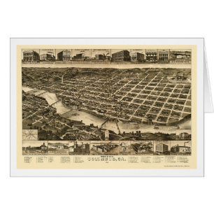 Columbus, GA Panorama - 1886