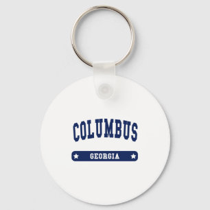 Columbus Georgia College Style-T-shirts Sleutelhanger