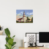 Columbus Georgia Fort Benning Chapel Poster (Thuiskantoor)