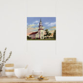 Columbus Georgia Fort Benning Chapel Poster (Keuken)