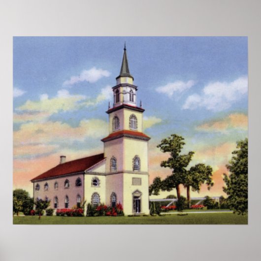 Columbus Georgia Fort Benning Chapel Poster (Voorkant)