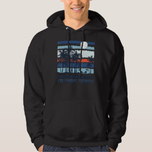 Columbus Georgia Summer 70 s 80 Beach Souv Hoodie