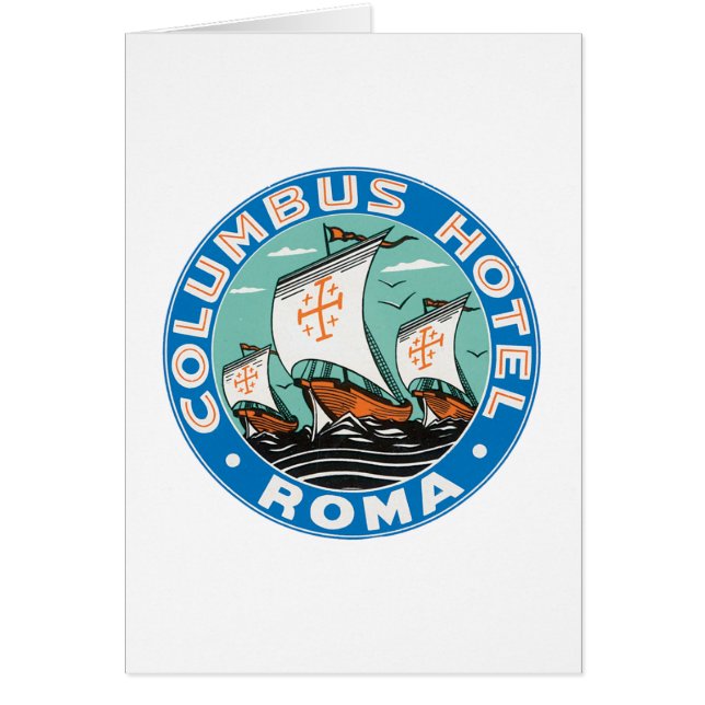 Columbus Hotel, Roma (Voorkant)