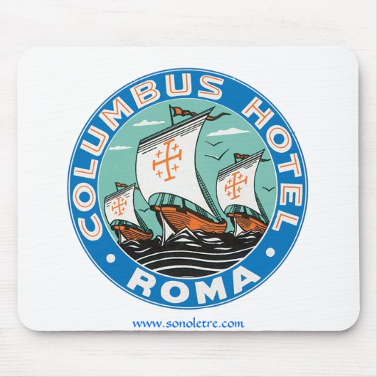 Columbus Hotel, Roma Muismat (Voorkant)