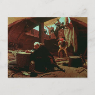 Columbus in Chains, 1863 Briefkaart