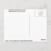 Columbus in de Nieuwe Wereld Briefkaart (Achterkant)