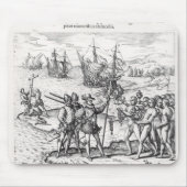 Columbus in wat het eerst India heet Muismat (Voorkant)