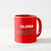 Columbus Knights Red Mok (Voorkant rechts)