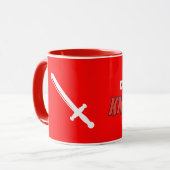 Columbus Knights Red Mok (Voorkant links)