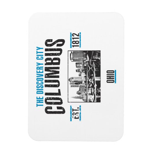 Columbus Magneet (Verticaal)