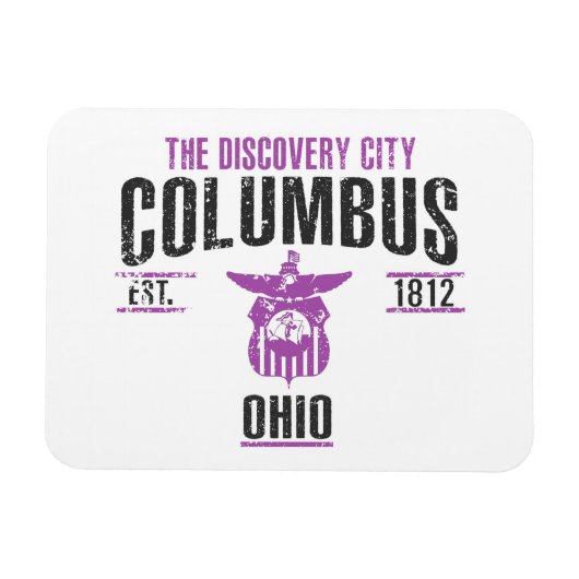 Columbus Magneet (Horizontaal)