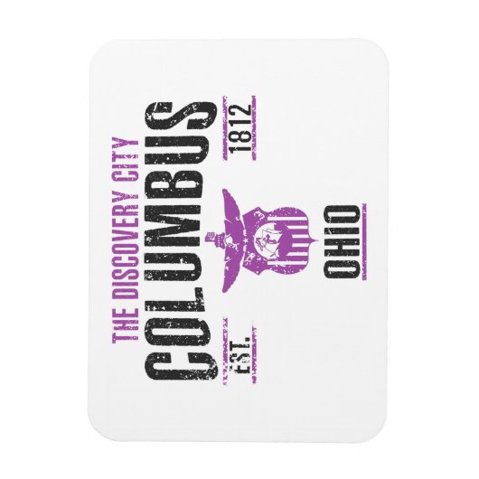 Columbus Magneet (Verticaal)